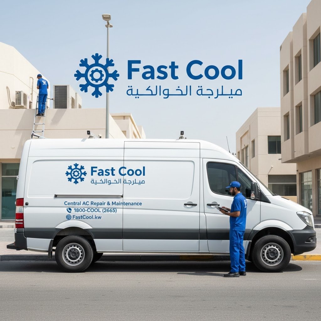 شركة البرودة السريعة لتصليح التكييف المركزي بالكويت